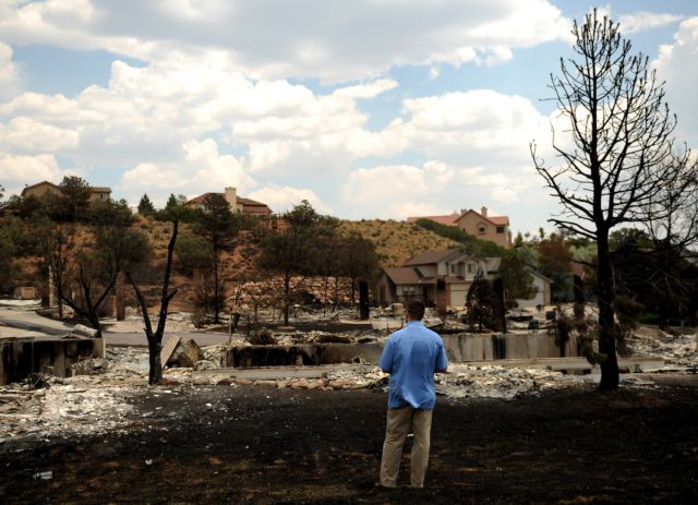 To Κολοράντο που πλήττεται από τις πυρκαγιές επισκέφθηκε ο Μπαράκ Ομπάμα